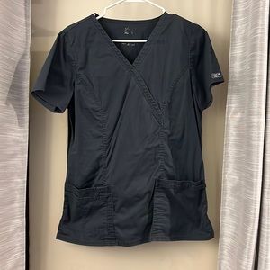 Grey Cherokee scrub top. Size small